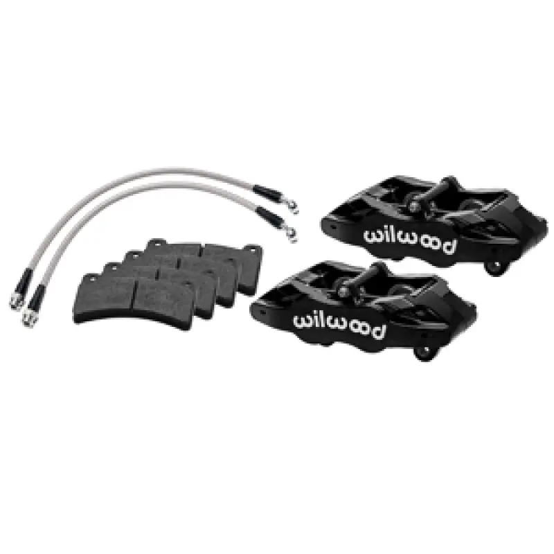 Wilwood 05-13 Corvette C6 Base Models Dpc56 Rear Caliper Kit - Black 1