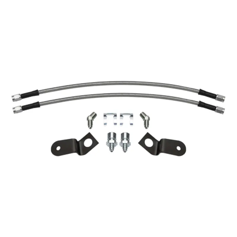 Wilwood 13-18 Ram 1500 4Wd Braided Stainless Steel Flexline Hose Kit 1