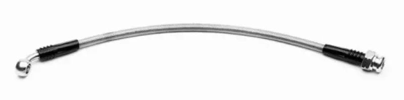 Wilwood 13In Oal Flexline -3 Hose To 45 Deg. Block M10 X 1.00 Bubble Flare 1