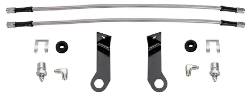 Wilwood 15-21 Toyota 4Runner Flexline Kit 14In M10-1.00 If 1/8-27 Npt W/ Bracket 1