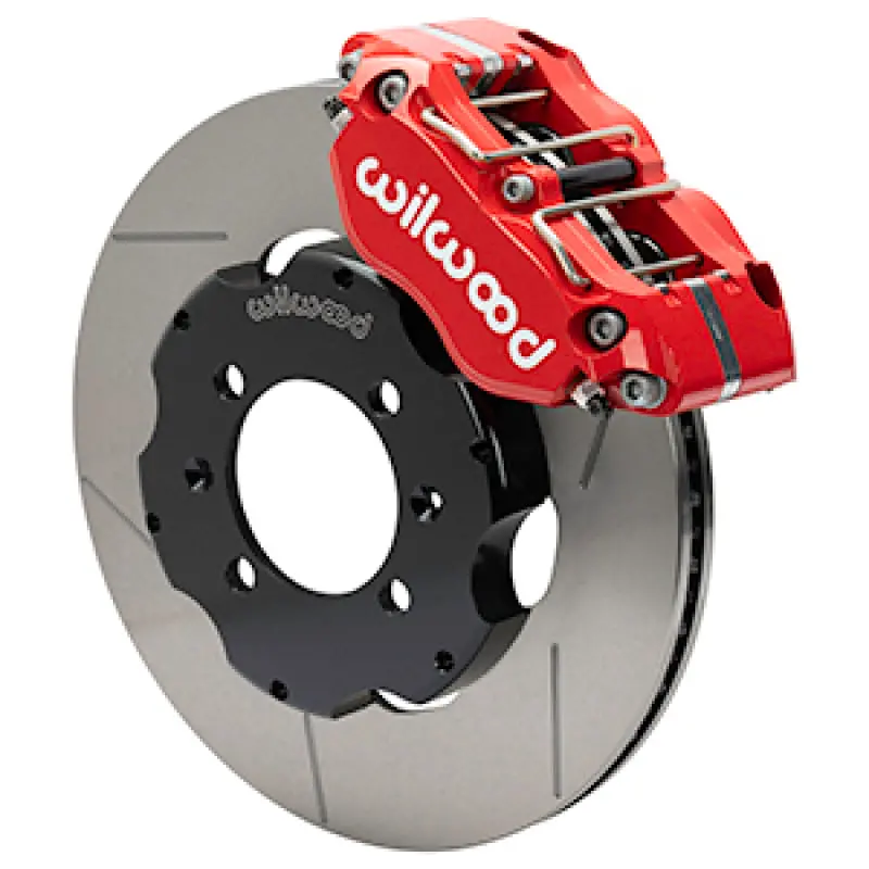 Wilwood 16-23 Mazda Miata Mx-5 Dynapro 4R Gloss Red Front Big Brake Kit - Street Kit 1