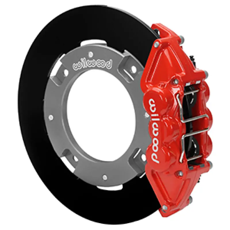 Wilwood 17-21 Can-Am X3rs Red 6-Piston Rear Kit 11.25In - Undrilled Rotors 1