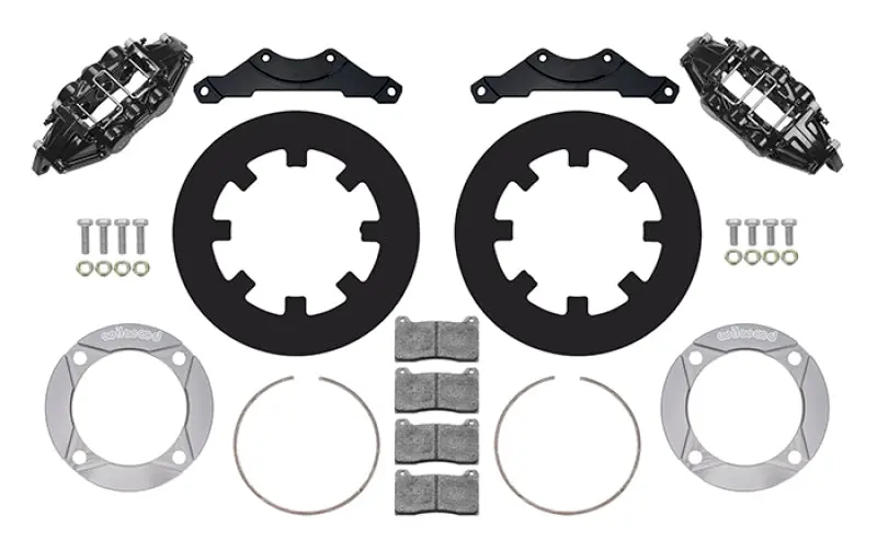 Wilwood 2014+ Polaris Rzr Xp 1000 Rear Kit 11.25In - Black 1