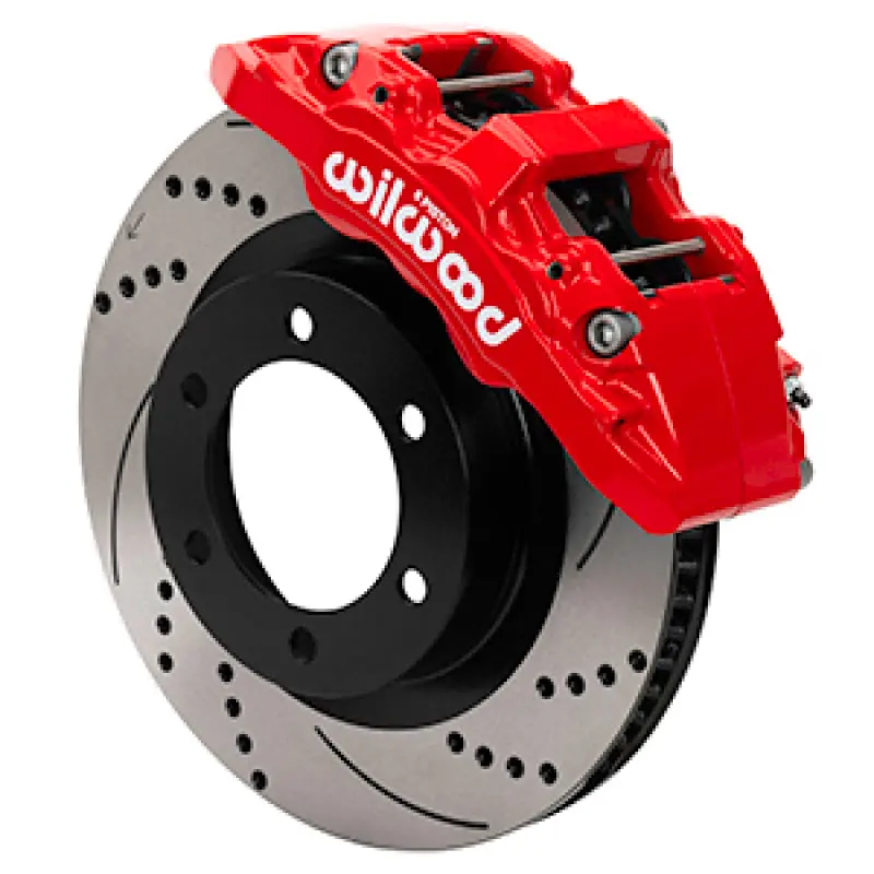 Wilwood 2022 Toyota Tundra/Lc300 Aero6-Dm Front Brake Kit 13.56 Srp Red Rotor W/Lines 1