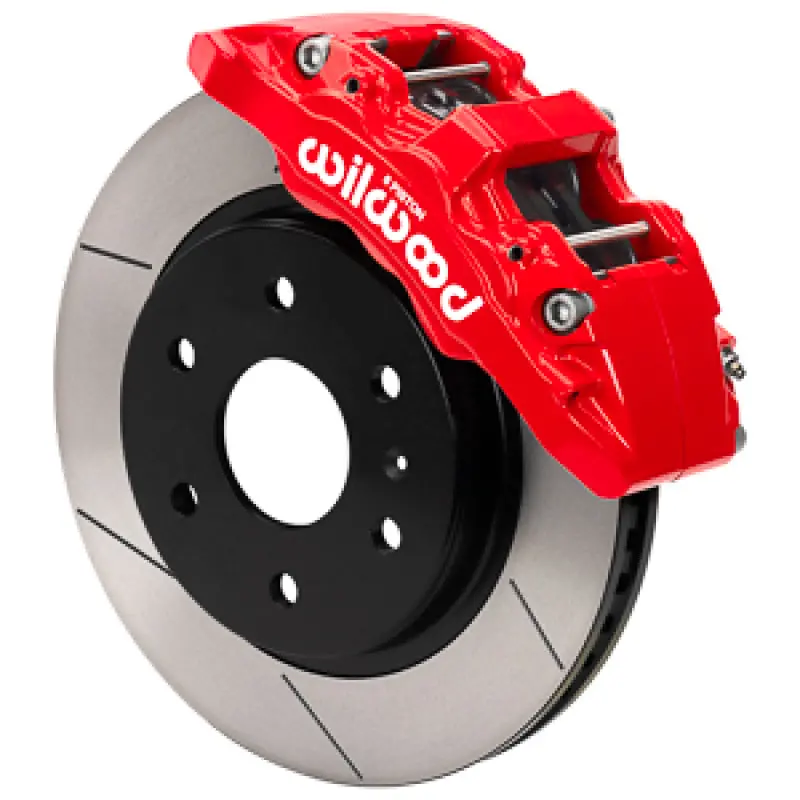 Wilwood 22-23 Mercedes-Benz Sprinter Awd 2500 Front Aero6-Dm 13.25In Kit W/ Lines - Red 1
