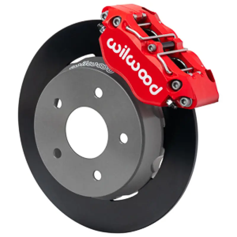 Wilwood 22-23 Polaris Rzr Turbo Dynapro 4R Front Brake Kit W/ 11.25In Rotors - Red 1