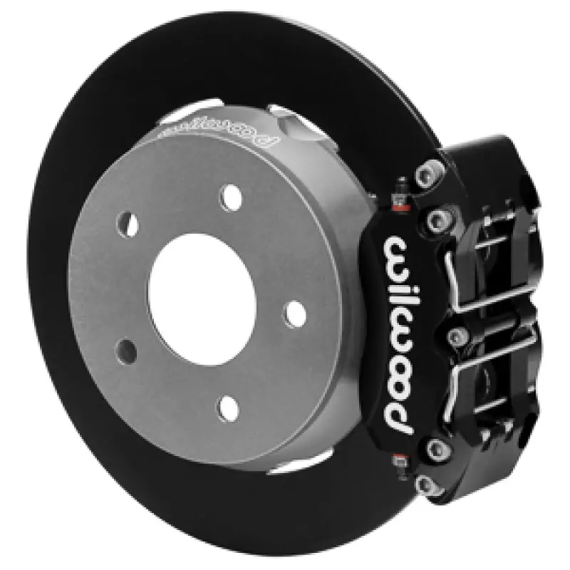 Wilwood 22-23 Polaris Rzr Turbo Dynapro 4R Rear Brake Kit W/ 11.25In Rotors - Black 1