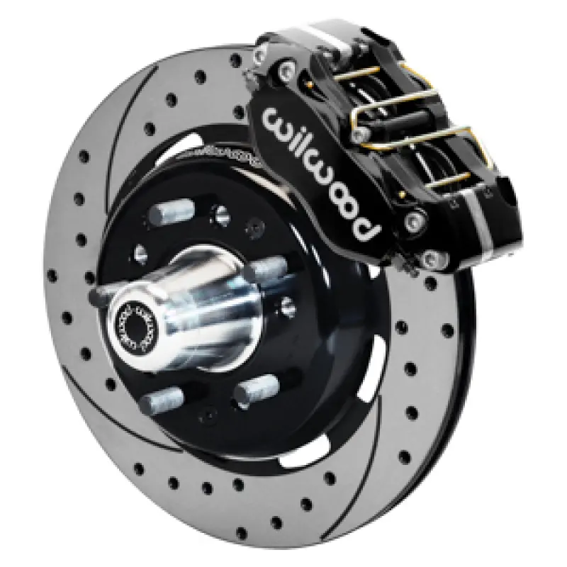 Wilwood 55-57 Chevy Bel Air Dynapro 4 Kit, 5 X 4.50In/4.75In Hub - D&S 1