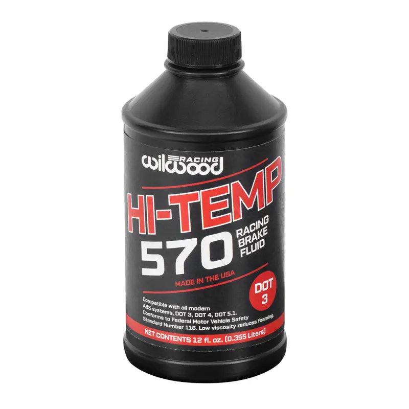 Wilwood 570 Brake Fluid - 12 Oz Bottle (Ea) 1