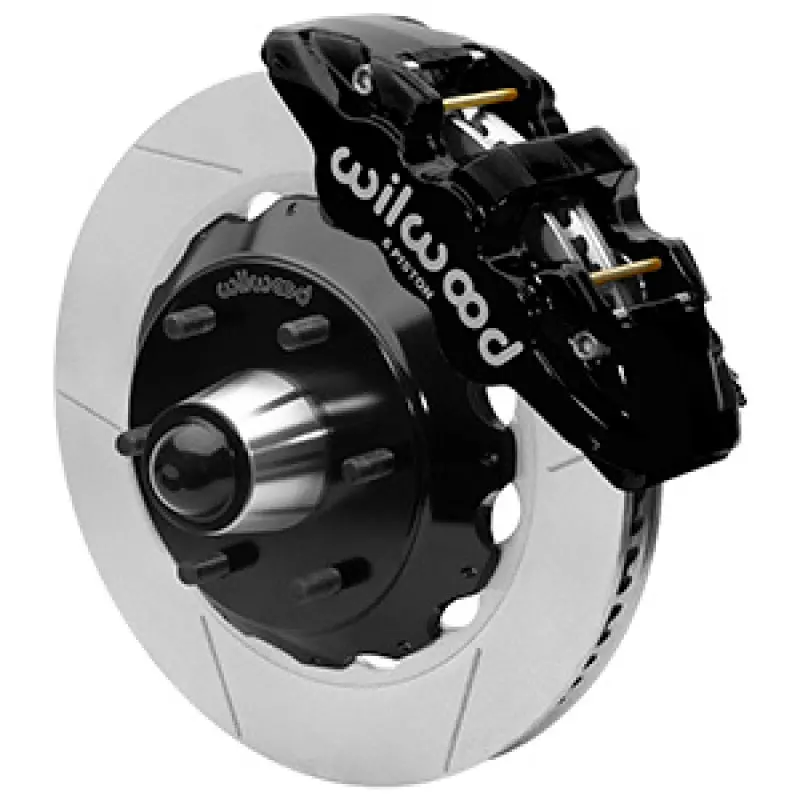 Wilwood 63-87 C10 Cpp Spindle Aero6 Front Bbk 14In Slotted 6X5.5 Bc - Black 1