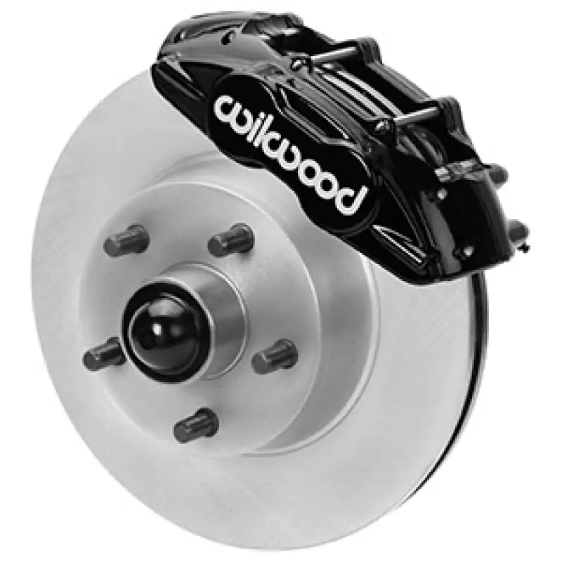 Wilwood 65-67 Ford Mustang D11 11.29 In. Vtd. Brake Kit W/ Flex Lines 1