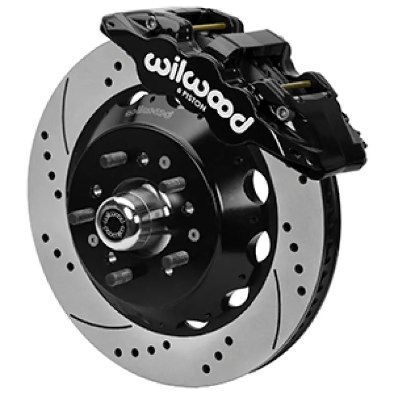 Wilwood 69-70 Chevrolet Impala W/ Disc Or Drum / 69-82 Corvette Aerolite 6R 14In Gt Rotor Drilled 1