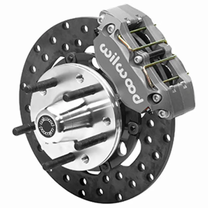 Wilwood 70-78 Camaro Dynapro Lug Mount Front Dynamic Drag Brake Kit -Type Iii Ano Caliper - Drilled 1