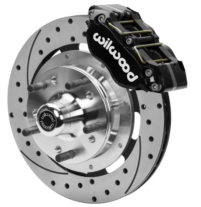 Wilwood 70-81 Fbody/75-79 A&Xbody Dynapro Frt Brk Kit 11.75In D/S Rtr Blk Caliper Use W/ Pd Spindle 1