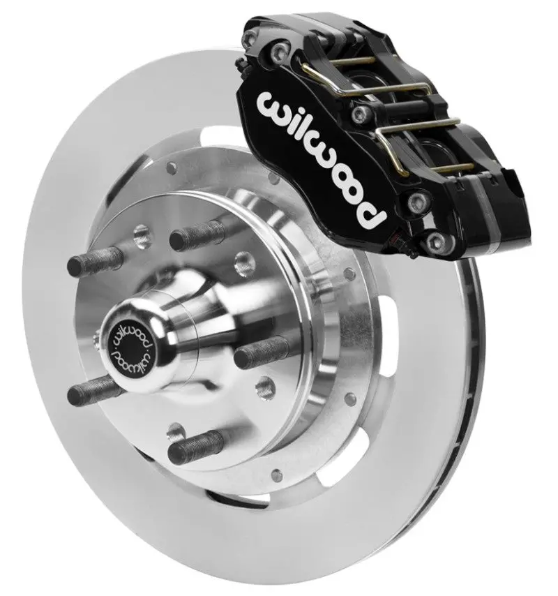 Wilwood 70-81 Fbody/75-79 A&Xbody Dynapro Frt Brk Kit 11.75In Rtr Blk Caliper Use W/ Prodrop Spindle 1