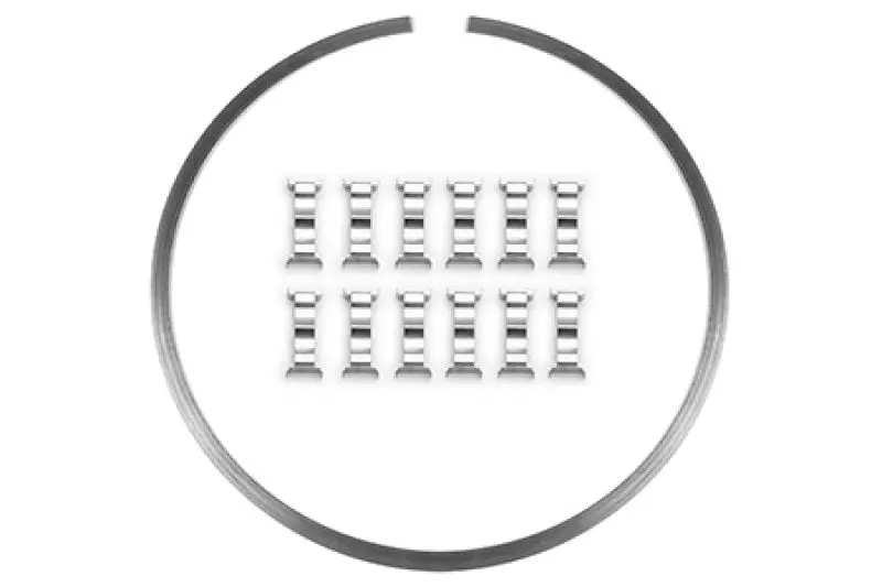 Wilwood 8.80In Diameter Dynapro Lug Rotor And Snap Ring Dynamic Kit - Stainless Steel 1