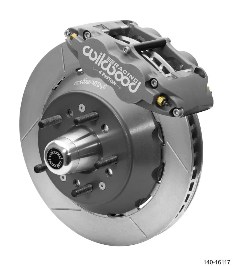 Wilwood 82-92 Camaro Forged Superlite 4R Road Race Front Big Brake Kit 12.19In Rotor W/ Lines 1