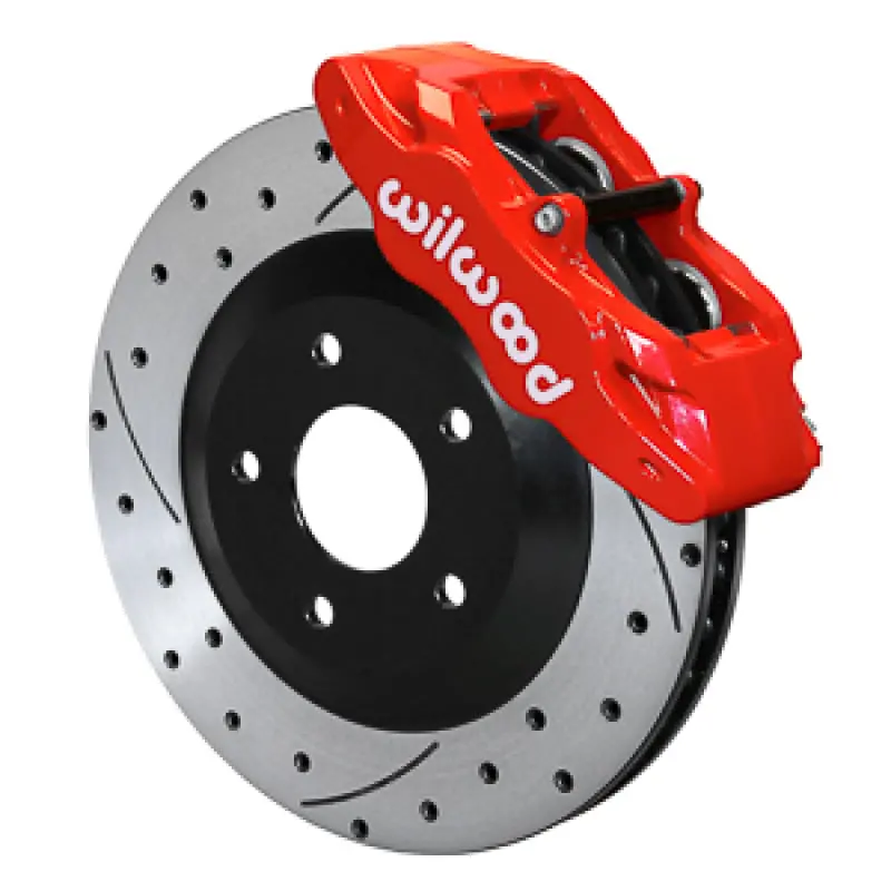 Wilwood 97-04 C5 Corvette Slc56 Front Rotor & Brake Kit  - Red 1