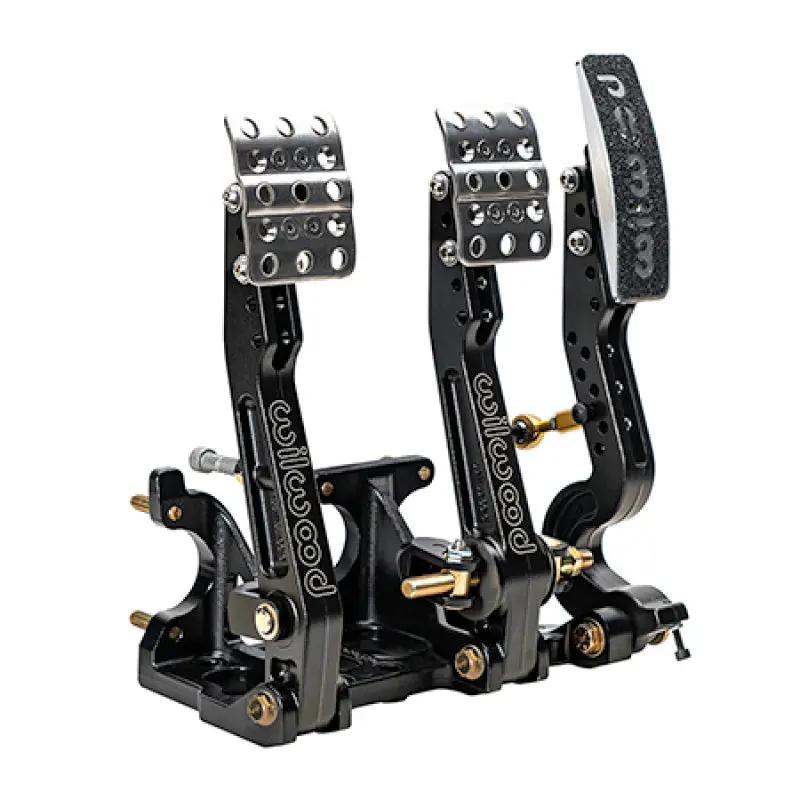 Wilwood Adjustable Balance Bar Brake, Clutch, Throttle W/ Linkage - Floor Mount - 4.75-5.75:1 1