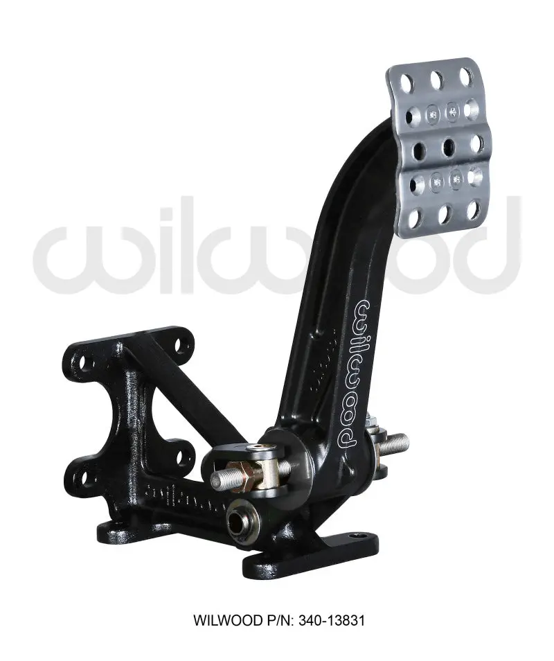 Wilwood Adjustable Brake Pedal - Dual Mc - Floor Mount - 6:1 1