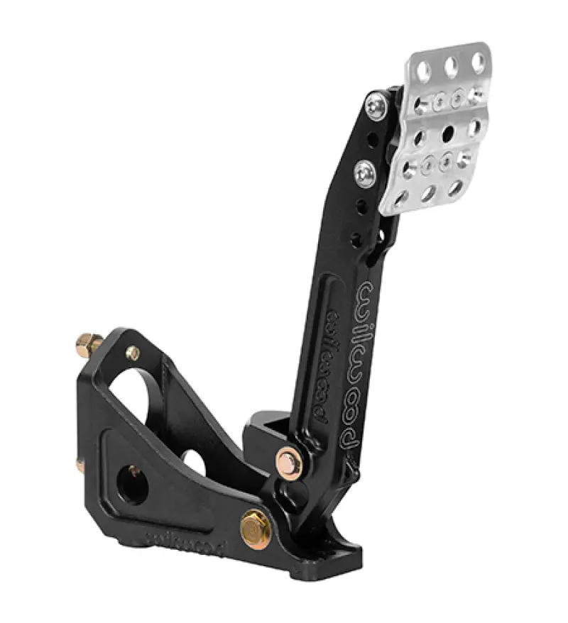 Wilwood Adjustable Single Clutch Pedal - Floor Mount - 5.25-6:1 1