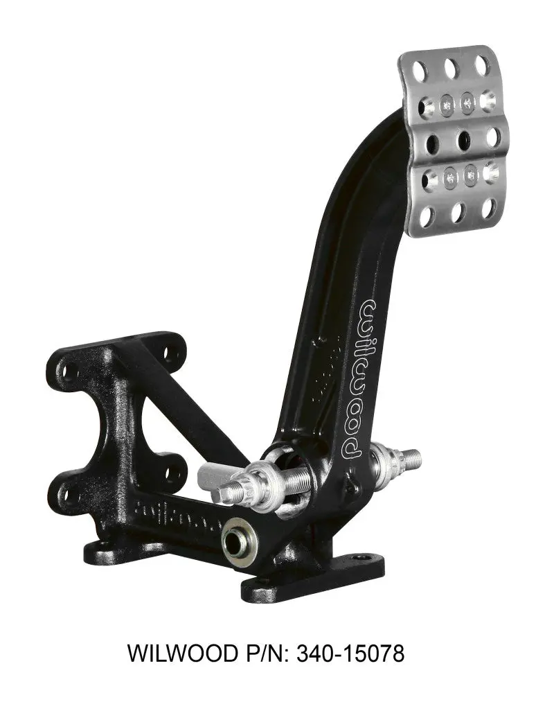 Wilwood Adjustable-Trubar Brake Pedal - Dual Mc - Floor Mount - 6:1 1