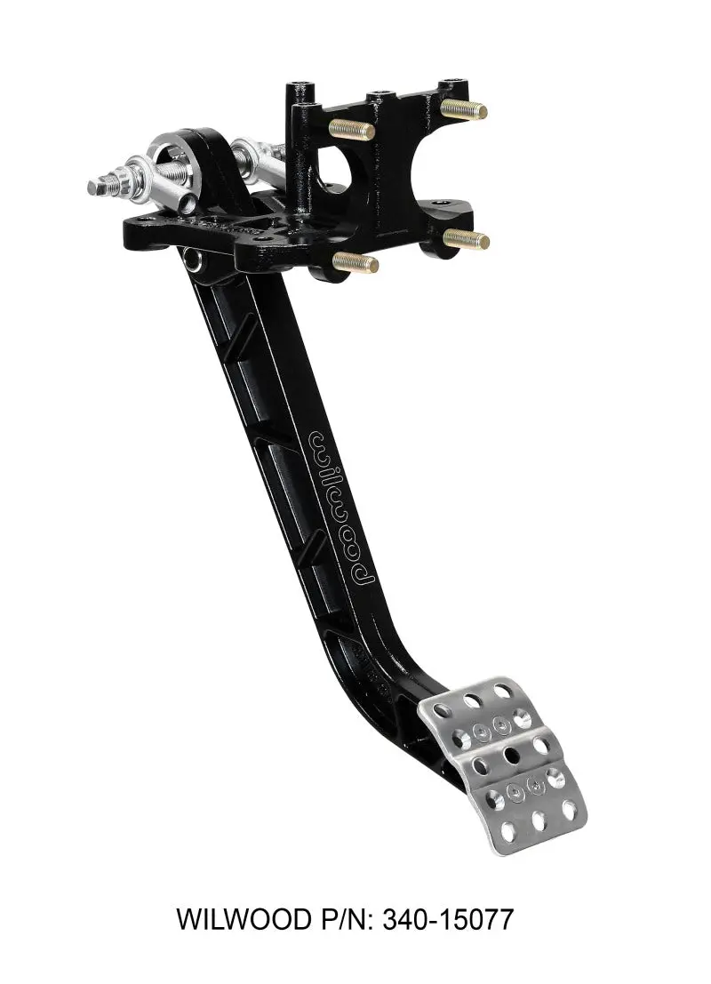 Wilwood Adjustable-Trubar Brake Pedal - Dual Mc - Rev. Swing Mount - 6.25:1 1