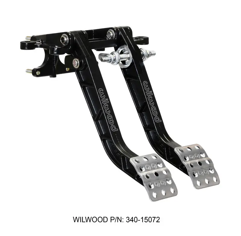 Wilwood Adjustable-Trubar Dual Pedal - Brake / Clutch - Fwd. Swing Mount - 6.25:1 1