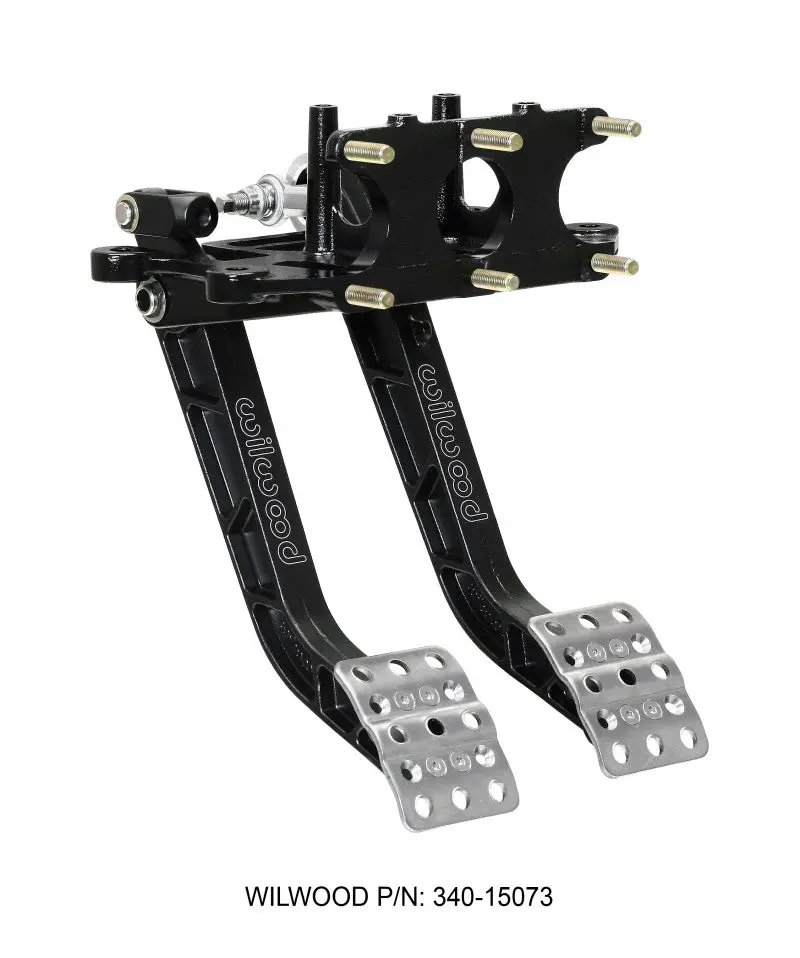 Wilwood Adjustable-Trubar Dual Pedal - Brake / Clutch - Rev. Swing Mount - 5.1:1 1