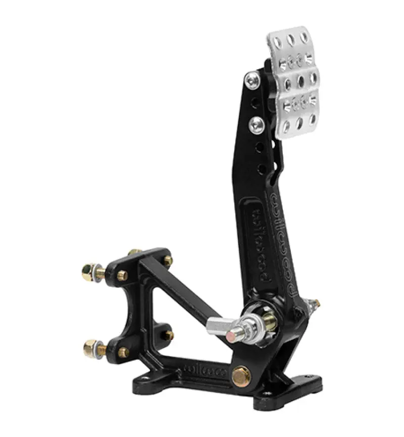 Wilwood Adjustable-Trubar Ratio Pedal - Dual Mc - Floor Mount - 5.25:1-6:1 1