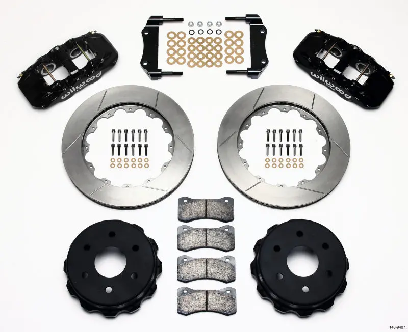 Wilwood Aero4 Reartruck Kit 14.25In 1999-2010 Gm 1500-Suv 1 Piston Oe Caliper 1