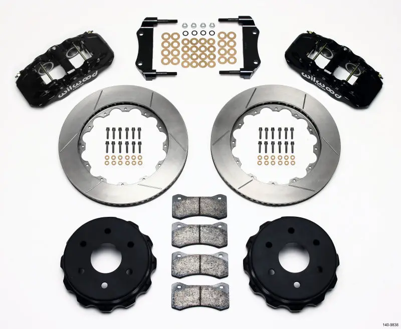 Wilwood Aero4 Reartruck Kit 14.25In 1999-2010 Gm 1500-Suv 2 Piston Oe Caliper 1