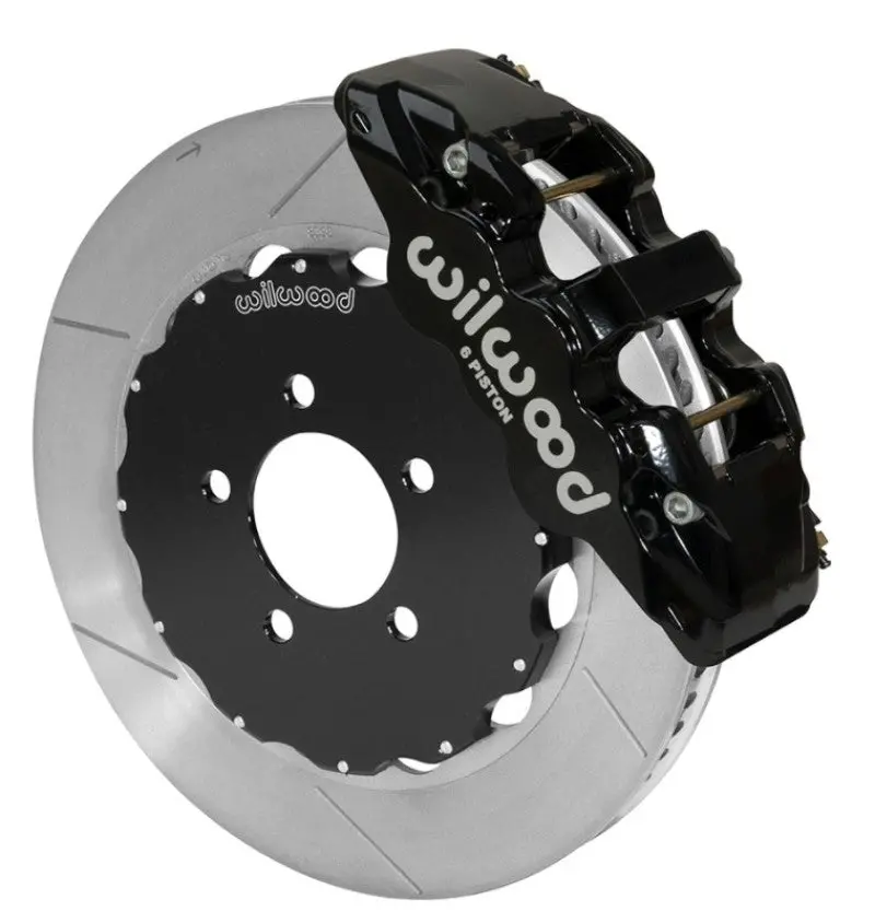 Wilwood Aero6 Front Big Brake Kit 14.00In Black 03-11 Crown Victoria 1