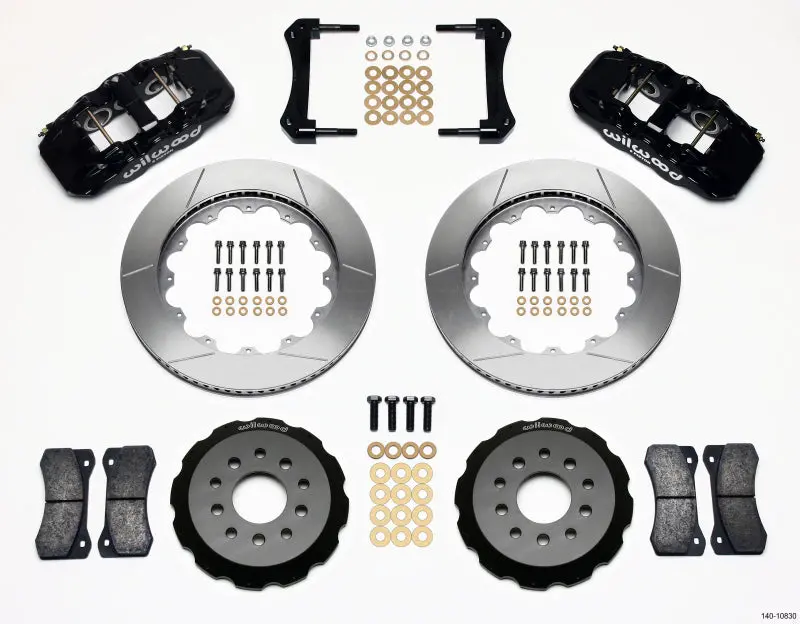 Wilwood Aero6 Front Hat Kit 14.00 2005-2014 Mustang 1