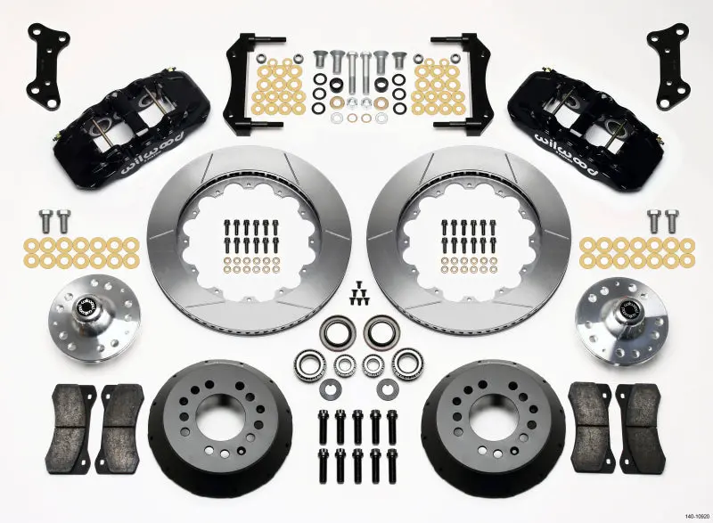 Wilwood Aero6 Front Hub Kit 14.00 67-69 Camaro 64-72 Nova Chevelle 1