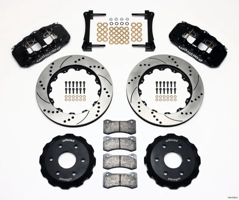 Wilwood Aero6 Front Truck Kit 14.25In Drilled 1999-2014 Gm Truck/Suv 1500 1