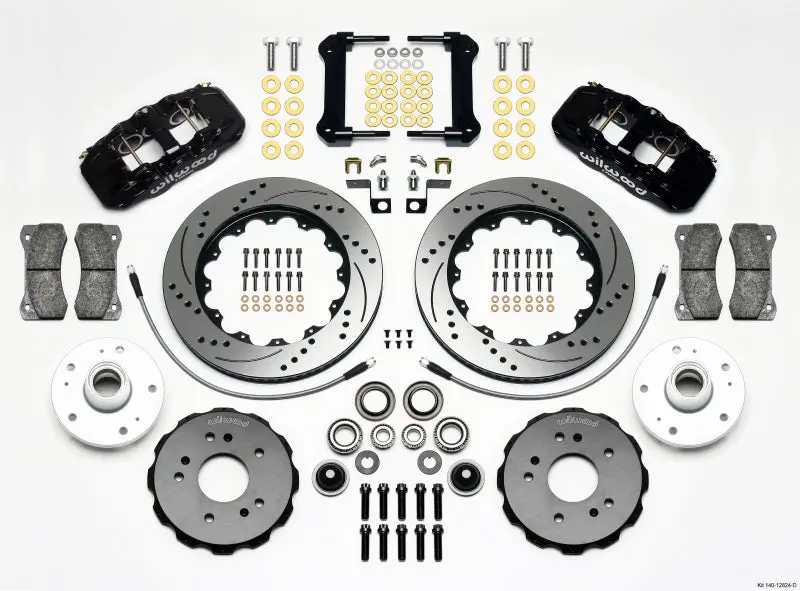 Wilwood Aero6 Front Truck Kit 14.25In Drilled 97-03 Ford F150 1