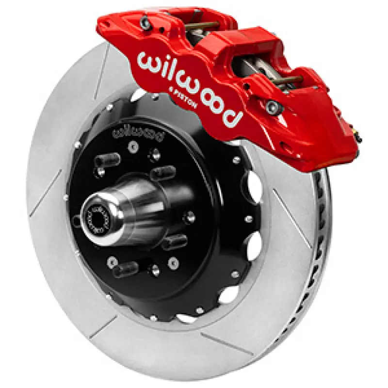 Wilwood Aero6r/St Front Big Brake Kit 14In Red Powder Coat 79-88 Chevrolet Monte Carlo 1