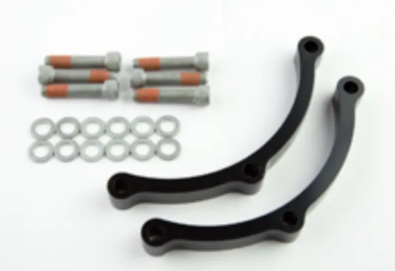 Wilwood Bracket Spacer Kit .588 Dl Rear Internal P-Brake Kit-2.42 Offset 1