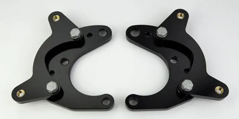 Wilwood Brackets (2) - Hd Front - 65-76 A-Body Drum Mopar 11In Rotor 1