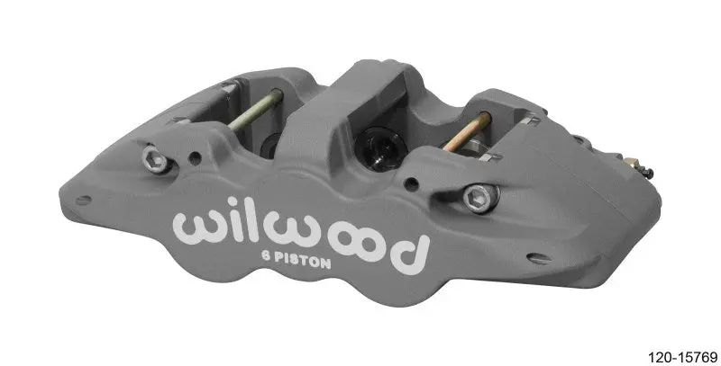 Wilwood Caliper-Aero6-L/H - Type Iii Ano 1.62/1.12/1.12In Pistons 1.25In Disc 1