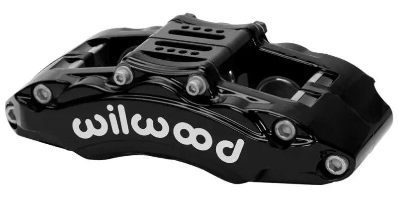 Wilwood Caliper - At6 Lug Mount Black 1.75In/1.38In/1.38In Piston .75In Rotor - Right Side 1