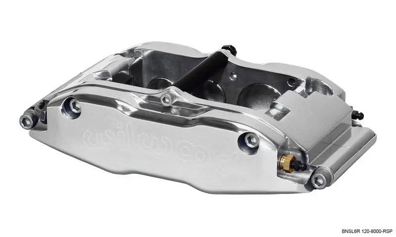 Wilwood Caliper-Bnsl6r-Rh-Polished 1.62/1.12/1.12In Pistons 1.25In Disc 1
