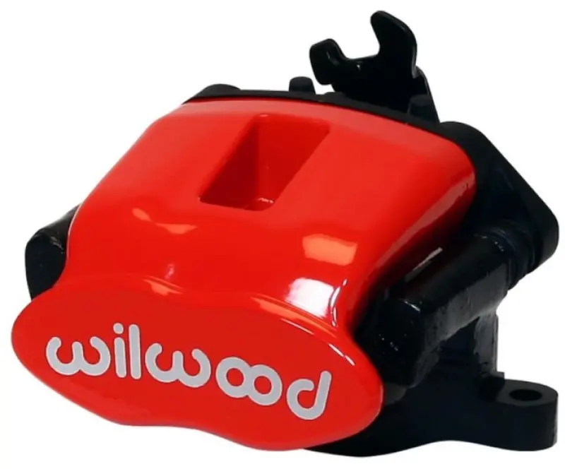 Wilwood Caliper-Combination Parking Brake-Pos 13-L/H-Red 41Mm Piston .81In Disc 1