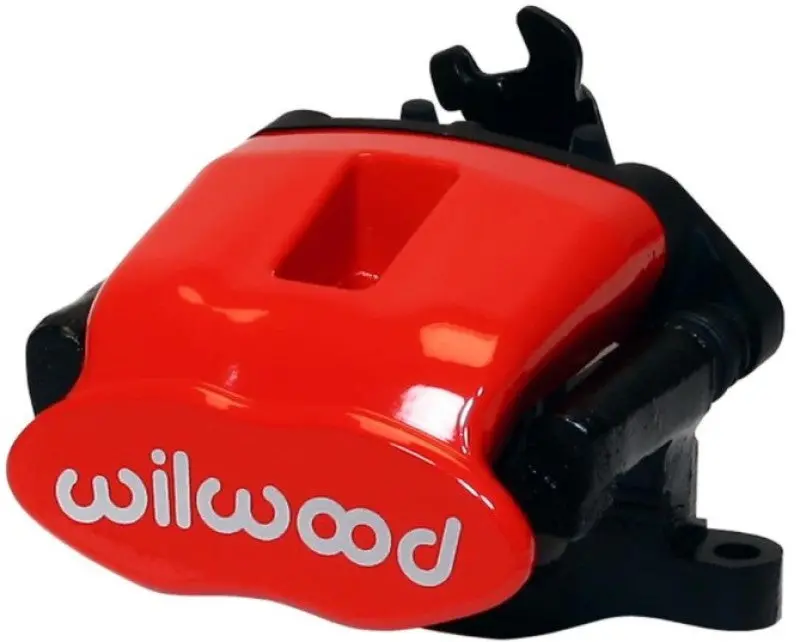 Wilwood Caliper-Combination Parking Brake-Pos 6-L/H-Red 41Mm Piston .81In Disc 1