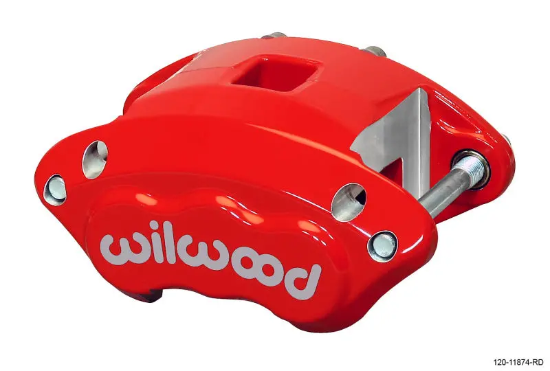 Wilwood Caliper-D154-Red 1.12/1.12In Pistons 1.04In Disc 1