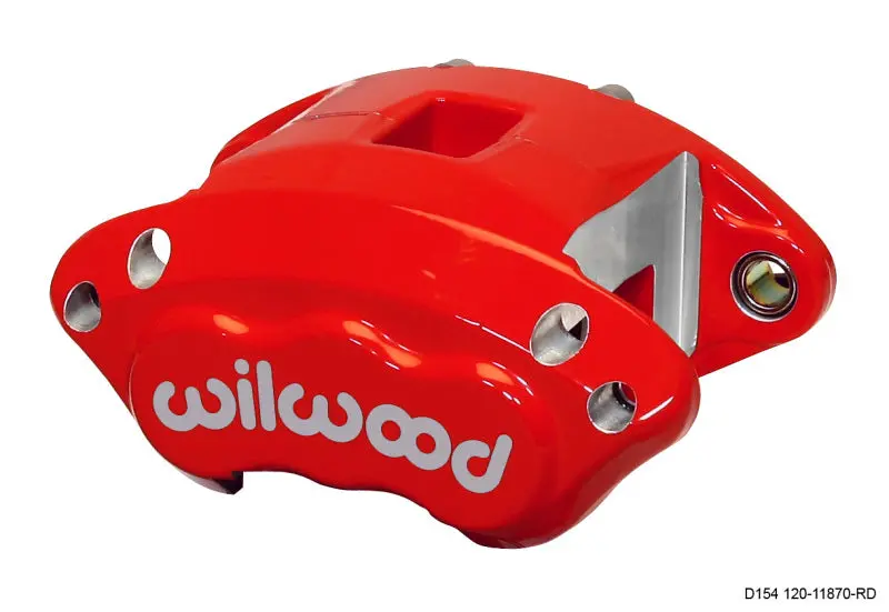 Wilwood Caliper-D154-Red 2.50In Piston 1.04In Disc 1