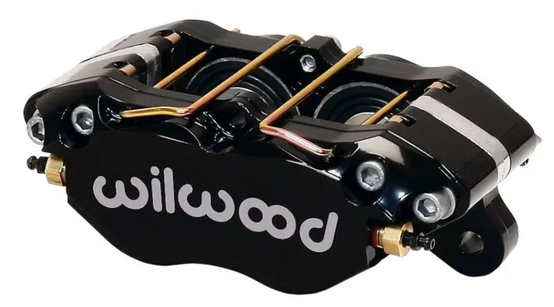 Wilwood Caliper-Dynapro Dust-Boot 5.25In Mount - Blk 1.75In Pistons .81In Disc 1