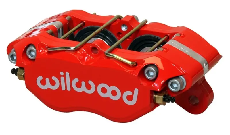 Wilwood Caliper-Dynapro Dust-Boot 5.25In Mount - Red 1.75In Pistons 1.00In Disc 1
