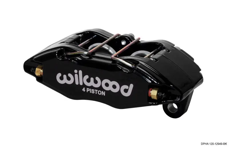 Wilwood Caliper-Dynapro Honda/Acura - Black Powder 1.62In Pistons .83In Disc 1